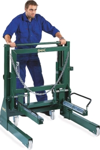 Chariot hydraulique mobile pour roues PL max 800kg