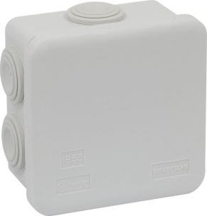 Boîte de dérivation étanche carrée 85x85mm - lot de 10 pcs