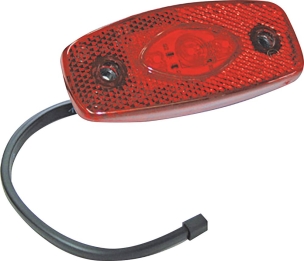 Feu de position LED 12/24V rouge