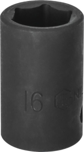 Douille à chocs 1/2" de 16mm - carte