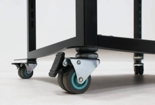 Présentoir métallique sur roues 750x500x1691mm