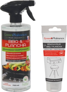 Kit dégraissant écopuissant + rénovateur BBQ plancha