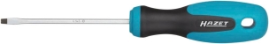 Tournevis plat 3x80mm à manche antidérapant en 3 composants