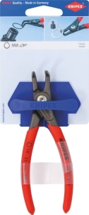 Pince coudée à 90° 130mm pour circlips extérieur 10/25mm - carte