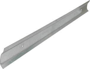 Barre de support mural métallique 580x42mm pour boîtes à bec