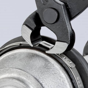 Pince à collier de serrage à oreille frontale