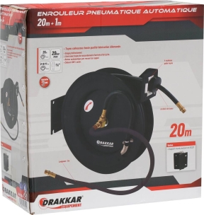 OPE VTEP - Lot de 2 enrouleurs d'air 20m+1m 20 bar réf.51324 dont 1 offert