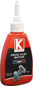 Frein filet moyen - lot de 6 flacons de 50ml Frein filet moyen - lot de 6 flacons de 50ml