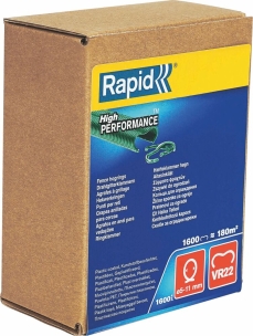 Agrafes grillage vertes VR22 5-11mm - boîte de 1600 pcs