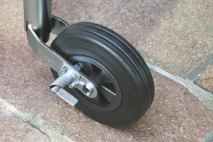 Roue jockey jante PVC 48mm avec blocage de la roue 150kg