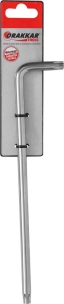 Clé mâle coudée Torx® extra longue alésée TT50 - carte