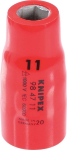 Douille 1/2" de 11mm isolée 1000V