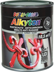 Peinture antirouille RAL 6005 vert - pot de 750ml