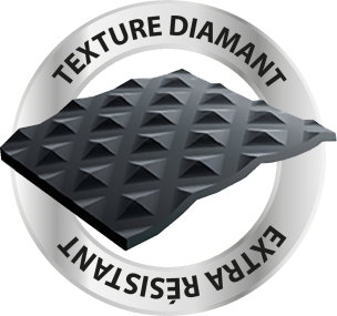 Gants jetables ambidextres nitrile 240mm 0,18mm noir T9 - Boîte de 50 pcs