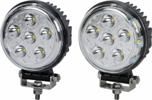 Phare de travail rond LED 10/30V 45W 3500 lumens - lot de 2 pcs