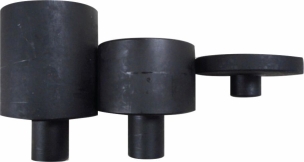 Cric rouleur oléopneumatique 22/44T 217/667mm longueur 525mm
