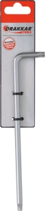 Clé mâle coudée Torx® extra longue T40 - carte
