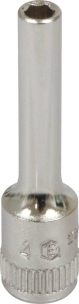Douille longue 1/4" 4mm - carte