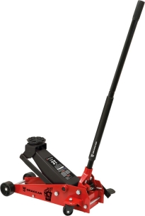 Cric rouleur 3T avec pédale 145/500mm longueur 640mm