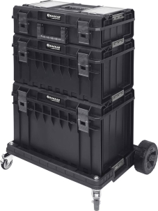 Plateforme sur roues COBOX 3 Boites de rangement 745x510x1020mm