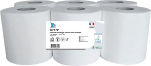 Ouate blanche 450 formats 175x180mm - lot de 6 bobines