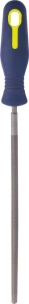 Lime ronde avec manche grain fin 6x150mm - carte