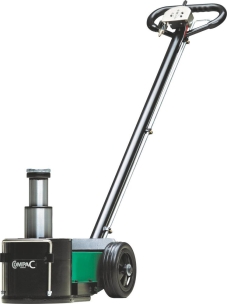 Cric rouleur oléopneumatique 22/44T 217/667mm longueur 525mm