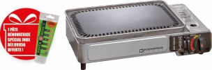 Plancha à gaz avec 2 brûleurs 2300W