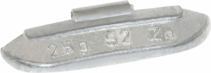 Masse d’équilibrage pour jante acier type 184 10g - lot de 100 pcs