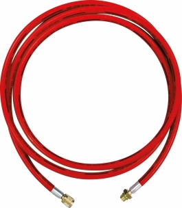 Flexible R1234yf M12x1.5 / F1/4" SAE droit rouge 3m