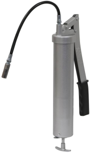 Pompe à graisse manuelle avec flexible/agrafe