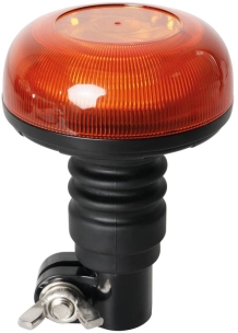 Mini-gyrophare LED flash 12/24V flexible - Présentoir de 10 pcs