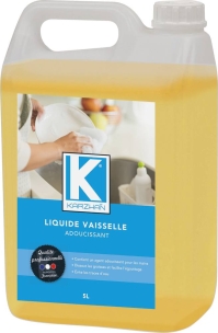 Liquide vaisselle anti-trace - lot de 3 bidons de 5L