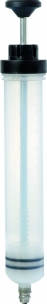 Seringue à huile plastique translucide 500ml avec tuyaux