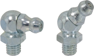 Graisseurs 5x45° + 5x90° M10x1,00 - blister de 10 pcs