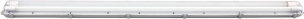 Boîtier étanche LED 1500mm + 2 tubes T8 2x22W 4400 lumens 4000K