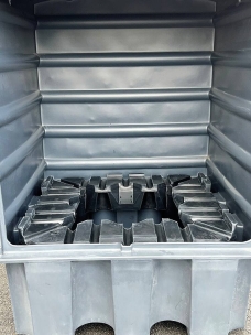 Conteneur de rétention pour stockage extérieur pour IBC 1000L