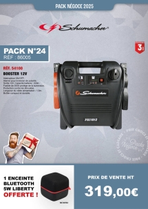 PN N°24 booster 12V 2200A et enceinte bluetooth Liberty