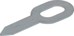 Rondelle à crochet droit pour extracteur à inertie - lot de 50 pcs