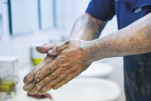 Savon végétal en poudre au lavandin - seau de 5L