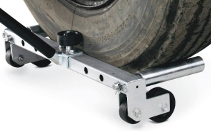 Chariot 2 rouleaux pour roues camions et bus max 250kg