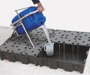 Bac de rétention 120L PE - modulable