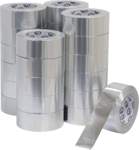 Ruban adhésif aluminium 0,08x50mm 50m - lot de 24 pcs