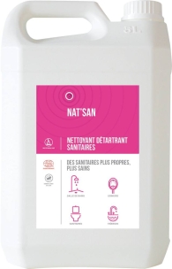 Nettoyant détartrant désinfectant sanitaires écocertifié - bidon de 5L