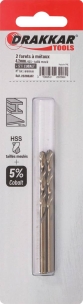 Foret à métaux HSS 5% cobalt 4,2mm - blister de 2 pcs