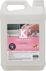 Crème lavante parfum amande - lot de 4 bidons de 5L