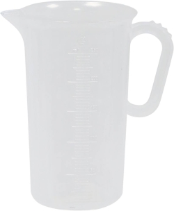 Mesure graduée translucide 250ml - lot de 25 pcs