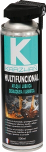 Dégrippant multifonctions avec tête 2 jets version espagnol/portugais - aérosol 500ml