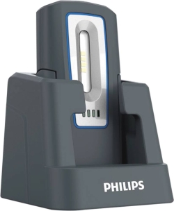 Lampe de poche LED 300 lumens rechargeable sur socle