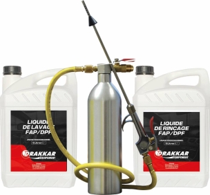 Kit de lavage et rinçage du filtre à particules (FAP) - 3 pcs